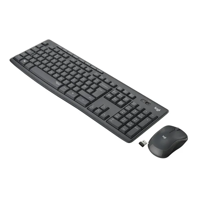 TECLADO Y MOUSE LOGITECH MK470 WIRELESS NEGRO (920-009266)