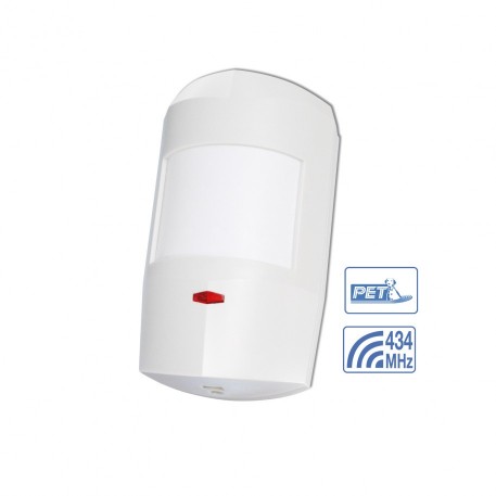 DETECTOR INFRARROJO PASIVO DIGITAL INALAMBRICO DGW-500-PET (COD. 53051) 2-WAY WIRELESS SYSTEM®