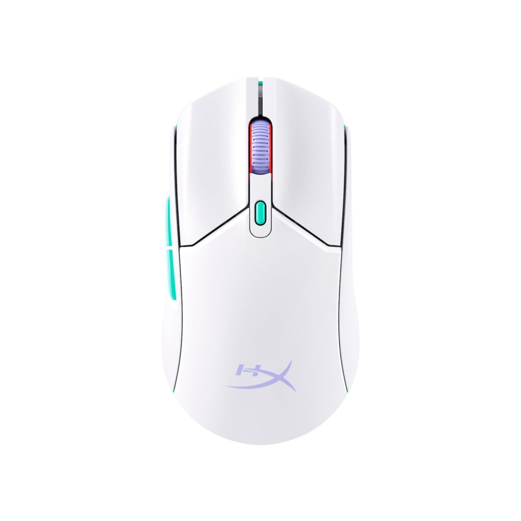 MOUSE GAMING HYPERX PULSEFIRE HASTE 2 CORE INALAMBRICO - (BLANCO, VERDE, PURPURA)