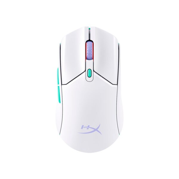 MOUSE GAMING HYPERX PULSEFIRE HASTE 2 CORE INALAMBRICO - (BLANCO, VERDE, PURPURA)