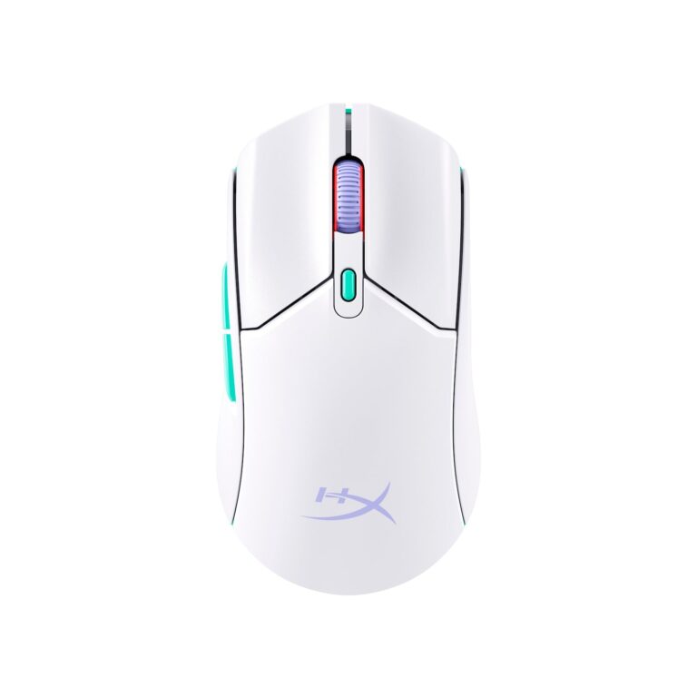 MOUSE GAMING HYPERX PULSEFIRE HASTE 2 CORE INALAMBRICO - (BLANCO, VERDE, PURPURA)