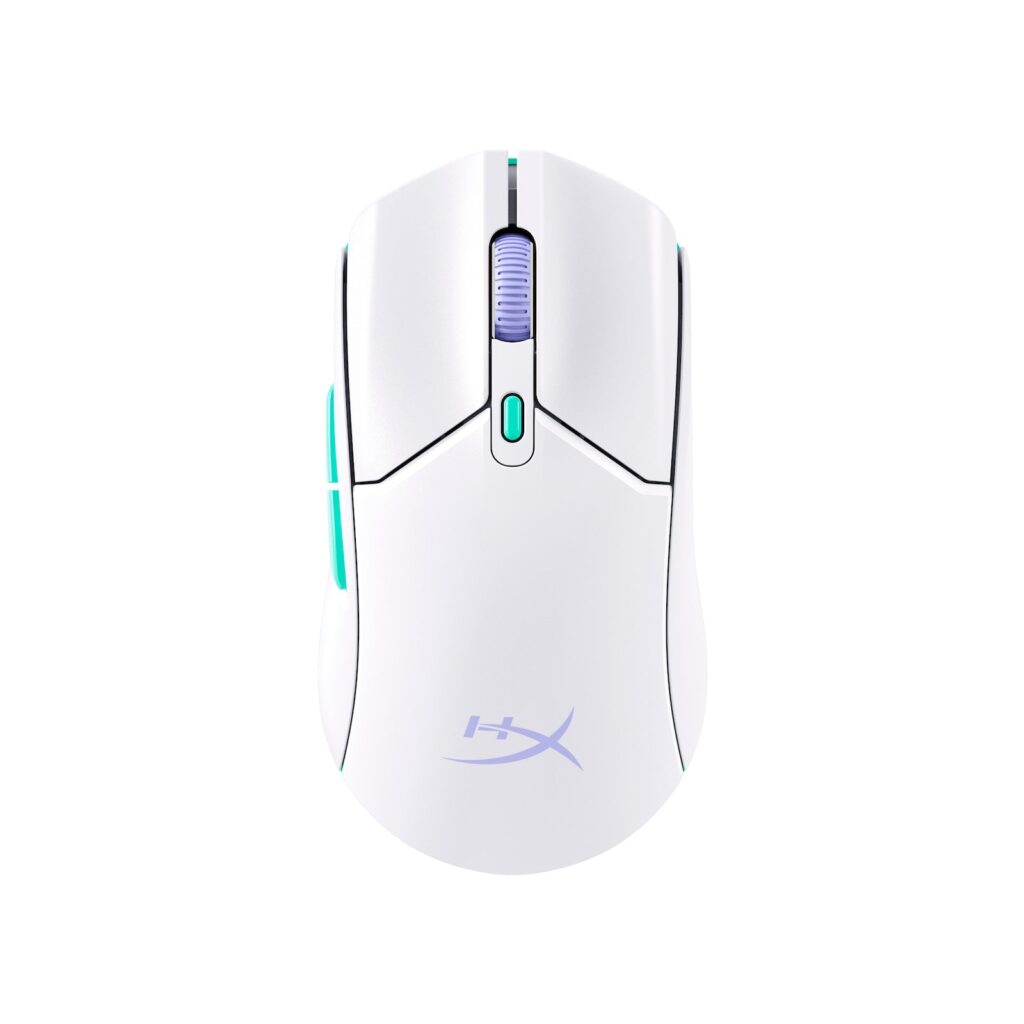 MOUSE GAMING HYPERX PULSEFIRE HASTE 2 CORE INALAMBRICO - (BLANCO, VERDE, PURPURA)