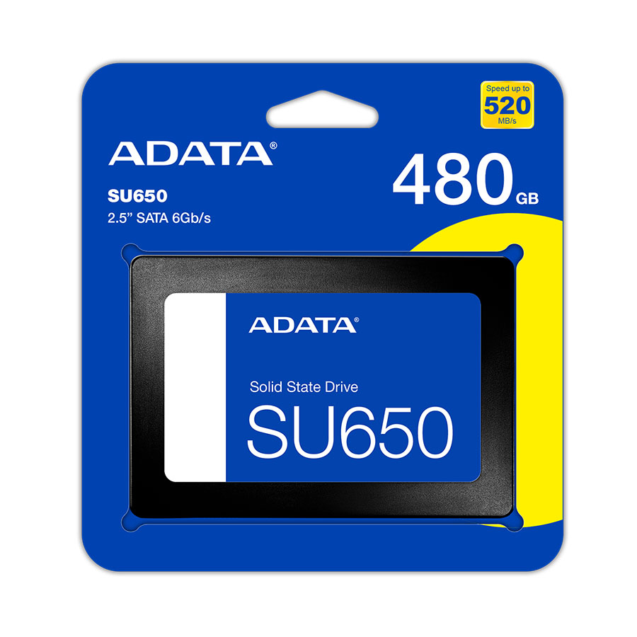 DISCO SSD ADATA SU650 480 GB - INTERNO - 2.5" - SATA 6GB/S - ASU650SS-480GT DISCO SSD ADATA SU650 480 GB - INTERNO - 2.5" - SATA 6GB/S