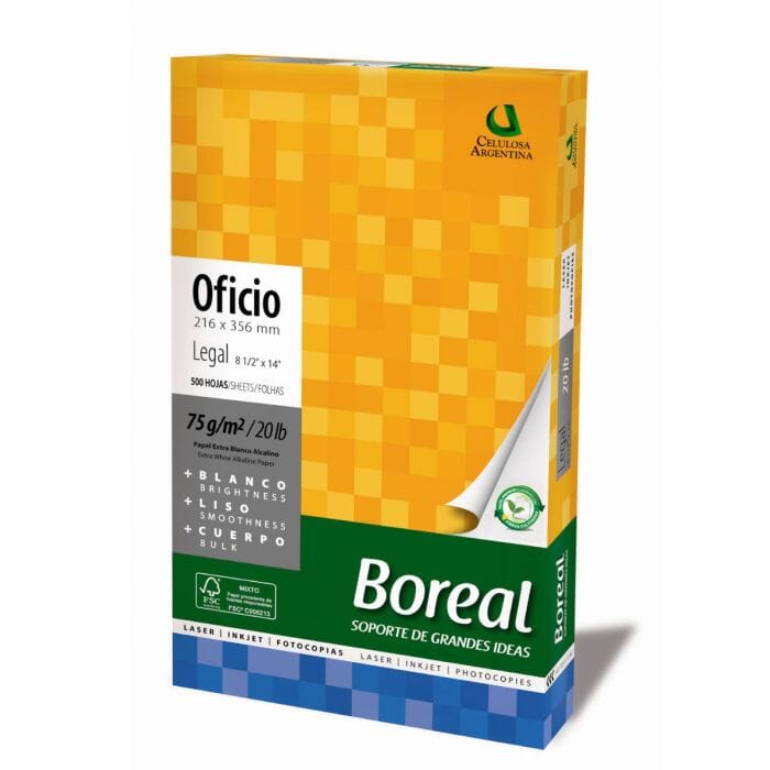 RESMA BOREAL OFICIO X 75G