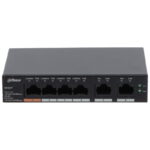 SWITCH DAHUA DH-CS4006-4GT-60 4 PUERTOS POE GIGA - 2 GLAN