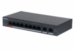 SWITCH DAHUA DH-CS4010-8ET-110 - 8 PUERTOS POE - 2 GLAN / SIN FUENTE /