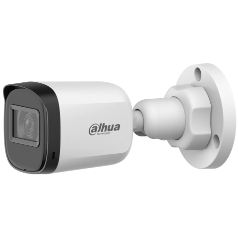 CAMARA BULLET DH-HAC-B1A21P-U- 0280B 2MP HDCVI- IR 20MTS, LENTE 2,8 MM, IP67 -CARCASA DE PLASTICO
