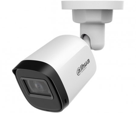 CAMARA BULLET HDCVI DAHUA DH-HAC-HFW1200T LMP-IL-A-0280B-S6 / 2MP / SMART DUAL LIGHT / AUDIO / 40M ILUMINACION