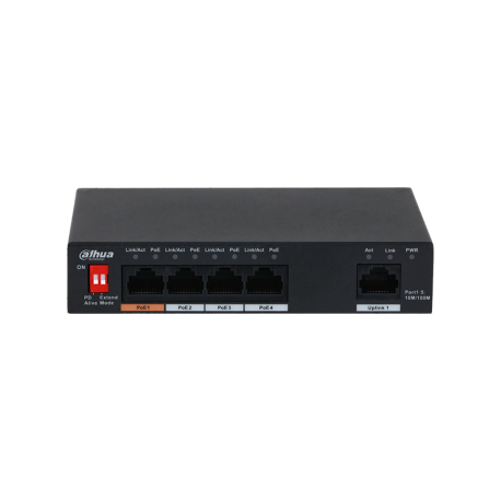 SWTICH POE DAHUA DH-PFS3005-4ET-60-V2