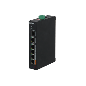 SWITCH DAHUA DH-PFS3106-4T - 5 LAN + 1 FTP -12V