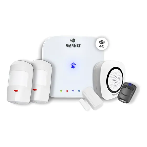 KIT PC-1000G-2PW (COD.54217): PC-1000G (PANEL + 4G + WIFI) 1 WP-100RF (SIRENA ITNERIOR) 1 DGM-300 (DETECTOR MAGNETICO) 2 DGW-500 PET (DETECTORES DE MOVIMIENTO INTERIOR) 1 TX-500 (CONTROL REMOTO) INCLUYE BATERIA DE LITIO, CABLE USB Y FUENTE