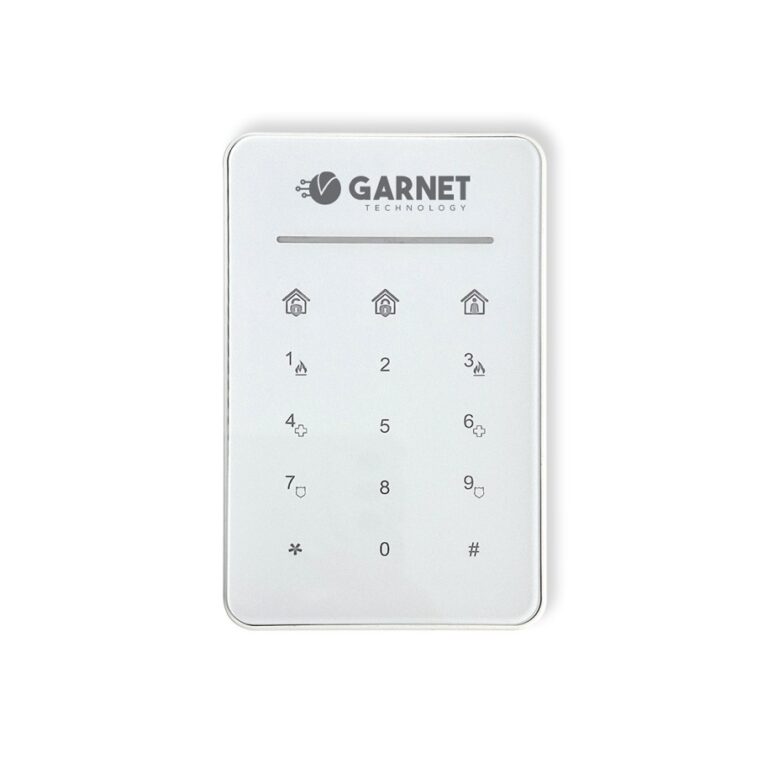 TECLADO INALAMBRICO GARNET SERIE INNOVA KPD-1000W (COD. 54213)