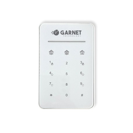 TECLADO INALAMBRICO GARNET SERIE INNOVA KPD-1000W (COD. 54213)