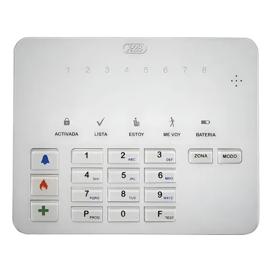SENSOR X-28 MD 96RL-MPXH DETECTOR INFRARROJO CON LUZ DE EMERGENCIA INCORPORADA