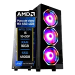 PC CORE I5 4,3GHZ - RAM 16GB - DISCO SSD 512GB - FUENTE REAL 650W 80 PLUS