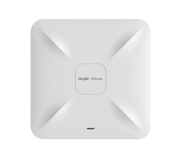 ACCESS POINT RUIJIE AC1300 DUAL BAND, MONTAJE EN TECHO, 2 PUERTOS FAST (NO SOPORTAN MESH POR AIRE) SIN FUENTE