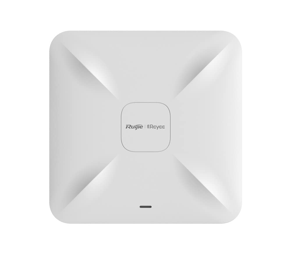 ACCESS POINT RUIJIE AC1300 DUAL BAND, MONTAJE EN TECHO, 2 PUERTOS FAST (NO SOPORTAN MESH POR AIRE) SIN FUENTE