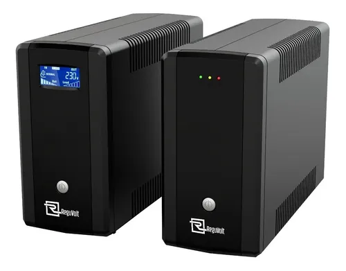 UPS RV 800VA/480W; 220V/50HZ. 4 ENCHUFES-IRAM. EA200PRO PANEL, LCD DISPLAY