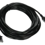 PATCH CORD UTP CAT5E, 24AWG, CU,PVC - 0,50M, NEGRO