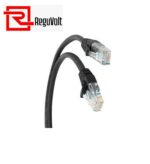 PATCH CORD UTP CAT5E, 24AWG, CU,PVC - 0,50M, NEGRO