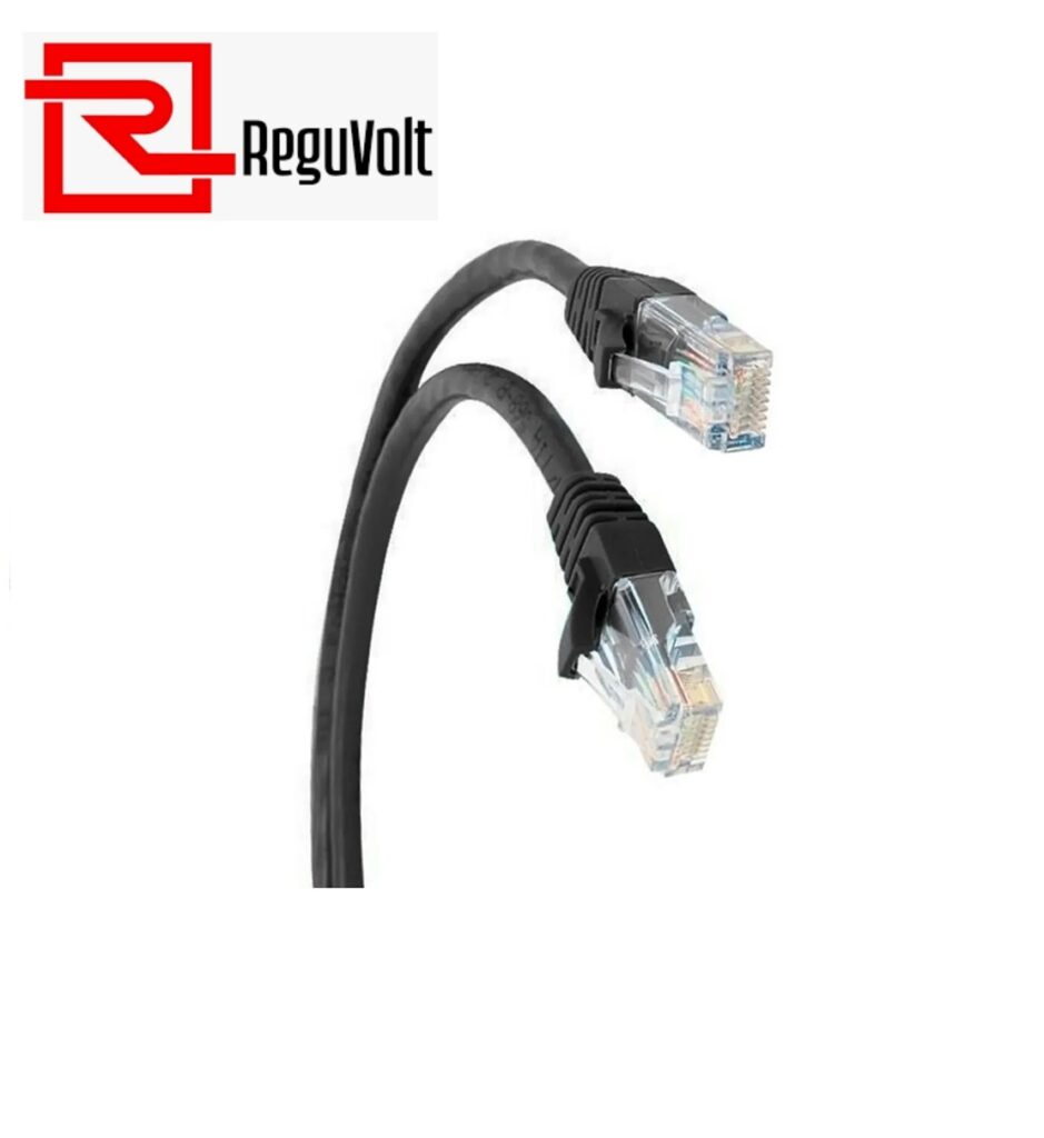 PATCH CORD UTP CAT5E, 24AWG, CU,PVC - 0,50M, NEGRO