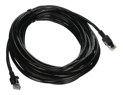 PATCH CORD UTP CAT5E , 24AWG, CU,PVC - 1M, NEGRO