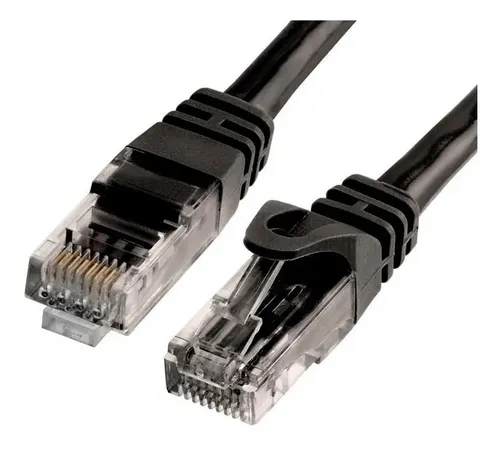 PATCH CORD UTP CAT6 PATCH CORD,CU,PVC - 1M, NEGRO,CU,PVC - 1M, NEGRO