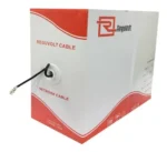 CABLE UTP RV-UTP-502 EXTERIOR CAT5E VAINA NEGRA 100% COBRE X METRO