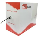 CABLE UTP RV-UTP-502 EXTERIOR CAT5E VAINA NEGRA 100% COBRE X METRO