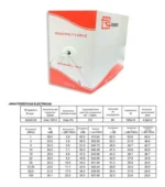 CABLE UTP CAT6 EXTERIOR RV-UTP-602 100% COBRE 23AWG X METRO