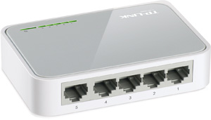 SWITCH TP-LINK TL-SF1005D 5 PUERTOS 10/100